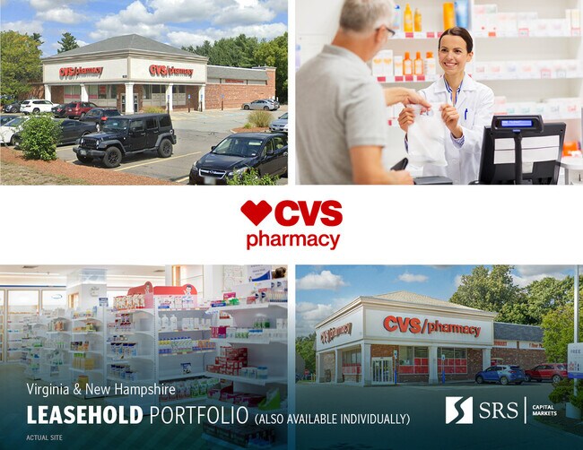 Plus de détails pour CVS Leasehold Portfolio | VA & NH – Commerce de détail à vendre